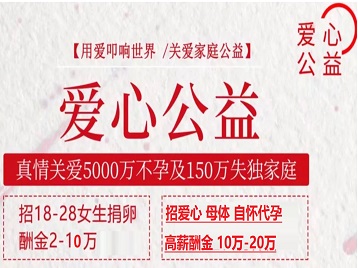 盘山捐卵助孕生子 爱心志愿者招募